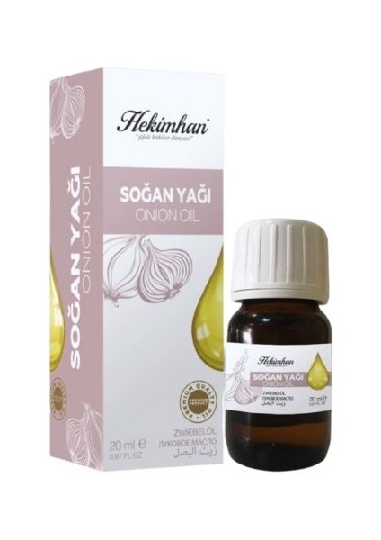 Soğan (Sabit) Yağı 20 ml