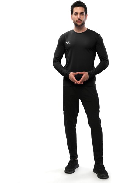 Uzun Kollu T-Shirt Laus Siyah fırsatları