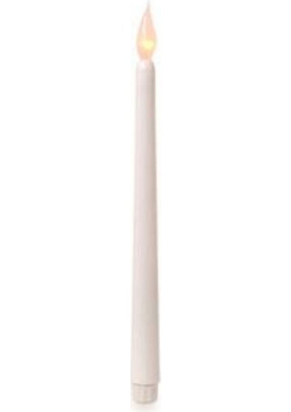2'li Pilli LED Şamdan Mumu 28 cm