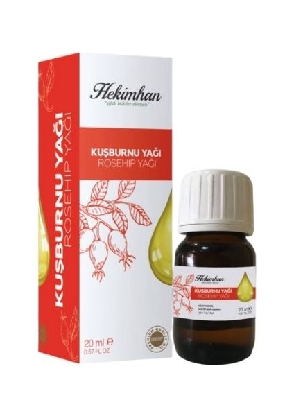 Kuşburnu (Sabit) Yağı 20 ml