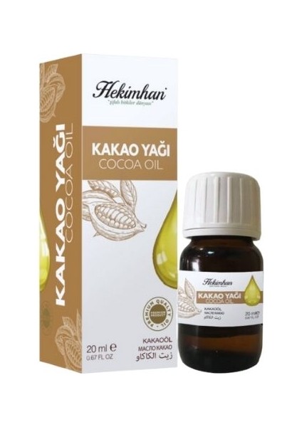 Kakao (Sabit) Yağı 20 ml