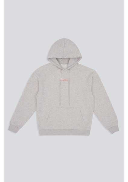 Nakışlı Kapüşonlu Sweatshirt