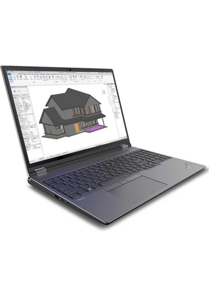 Thinkpad P16 21D60012TX I7-12800HX 16GB 512SSD A1000 16" Qhd+ W10P Taşınabilir Iş Istasyonu