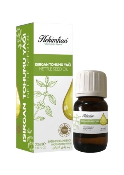 Isırgan Tohumu (Sabit) Yağı 20 ml