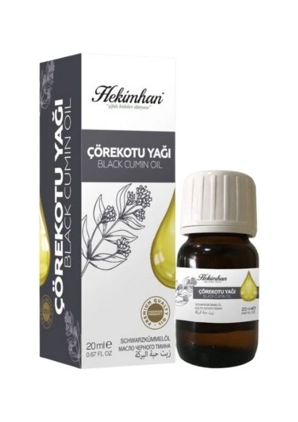 Çörek Otu Yağı 20 ml