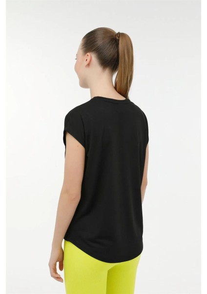 Y23 A10136365108010 3m Wl Dalıa 11P7113 3fx Siyah Kadın Kısa Kol T-Shirt
