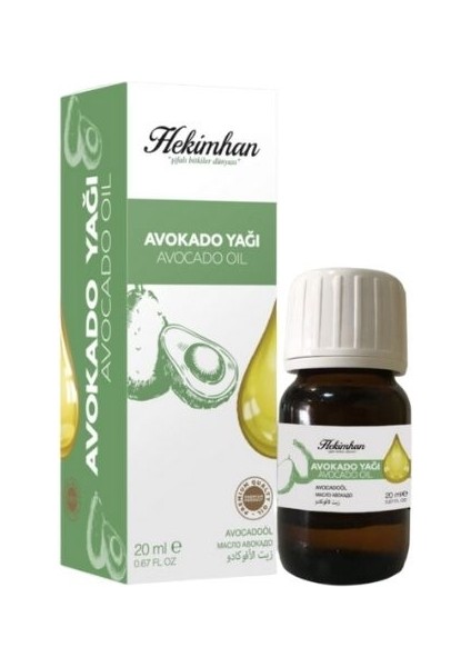 Avokado Yağı 20 ml