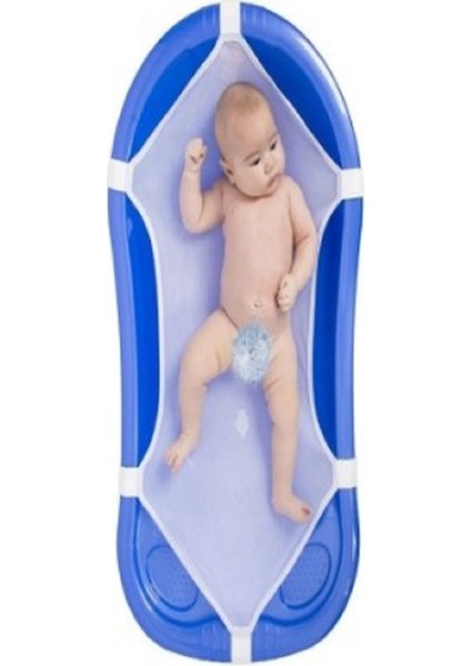 Sevimli Figürler 7 Parça Bebek Yıkama Banyo Küvet Seti Kova Maşrapa Küvet Filesi Sünger Sabun (MAVİ) fiyatları