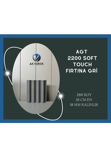 AGT2200 Soft Touch Fırtına Gri