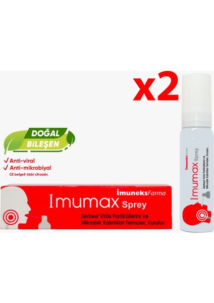Imuma x Boğaz Spreyi 30 ml