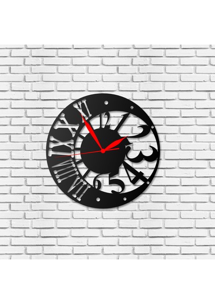 Duvar Saati Roma Rakamı Tasarımlı Ev ve Ofis Için Dekoratif Metal Duvar Saati fiyatları