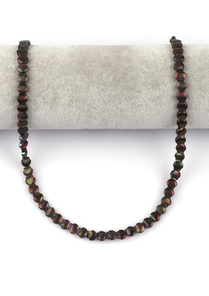 Koyu Yeşil Hematit Doğal Taş Dizi 6 x 3 mm Deniz Kabuğu Model fiyatları