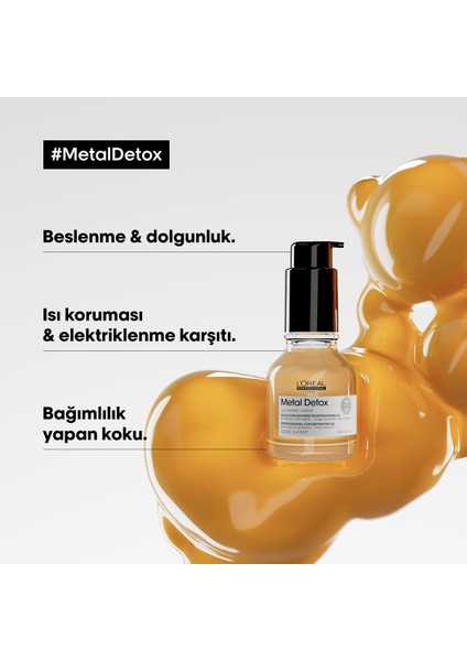 Serie Expert Arındırıcı Metal Detox Saç Bakım Seti