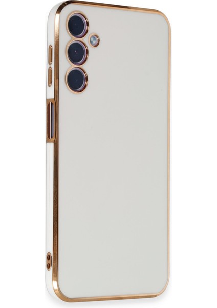 Samsung Galaxy A24 Kılıf Bark Parlak Kenarlı Silikon