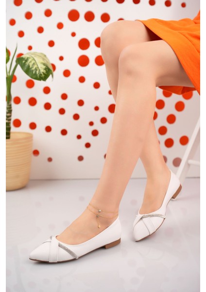 Taşlı Babet Kadın Ayakkabı (Tam Kalıp Kullandığınız Beden Önerilir) 72795 fiyatları