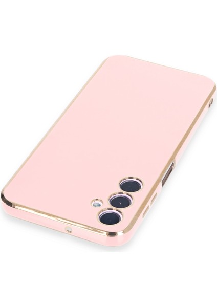 Samsung Galaxy A34 Kılıf Bark Parlak Kenarlı Silikon