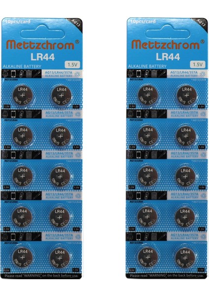 Lazer Oyuncak Pili AG13 - LR44 - SR44 - A76 1.5V Alkalin Pil 30 Adet