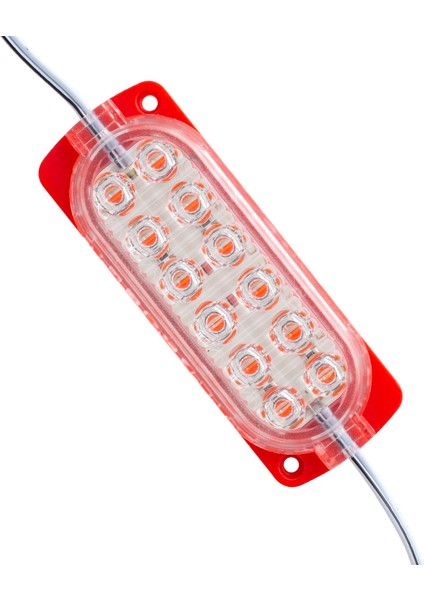 Tek Renk Kırmızı Modul LED 2835 24 Volt 2.4 Watt Powermaster