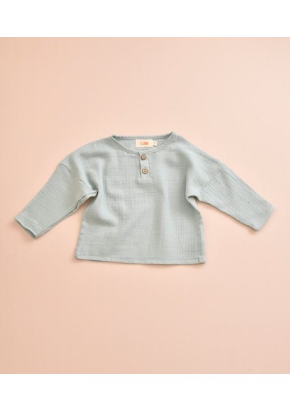 Müslin Oversize Gömlek, Bebek & Çocuk %100 Pamuk - Bej fiyatları