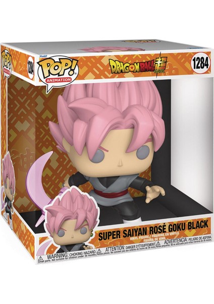 Pop Pop! Figür Deluxe: Dragon Ball Super - Super Saiyan Rose Goku Black 10''