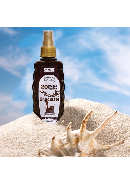 Çikolatalı Bronzlaştırıcı 20 Spf E Vitaminli 150 ml