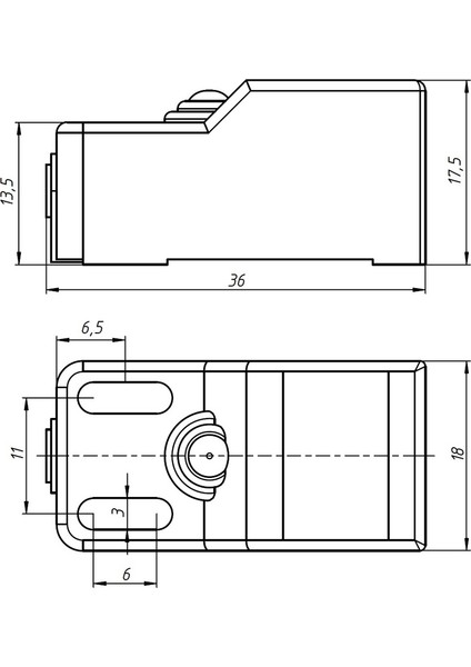 SN04-P Endüktif 4mm Metal Algılayıcı Sensör Pnp No Temassız Proximity Anahtar Dc 10V / 30V Cnc 3D