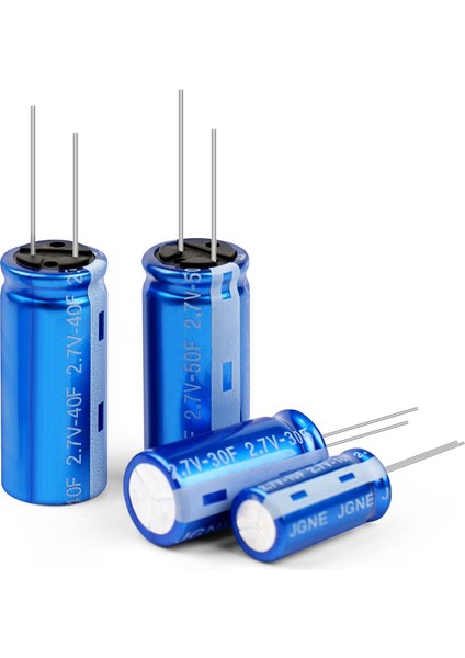 1f 2.7V Süpercap 8X14MM Dıp Süper Kapasitör Enerji Depolama Güneş Rüzgar Akü Batarya Güç Kaynağı indirimleri