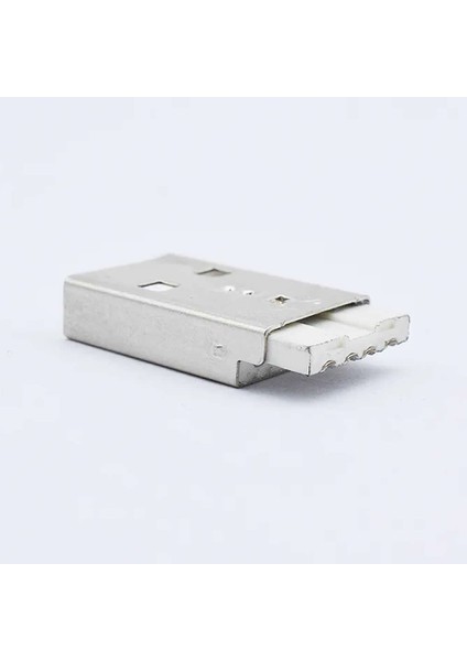 USB Type A Erkek Soket Lehimlenebilir 4 Pin Diy Tip A Elektronik Devre Cihaz USB 2.0 Konnektör