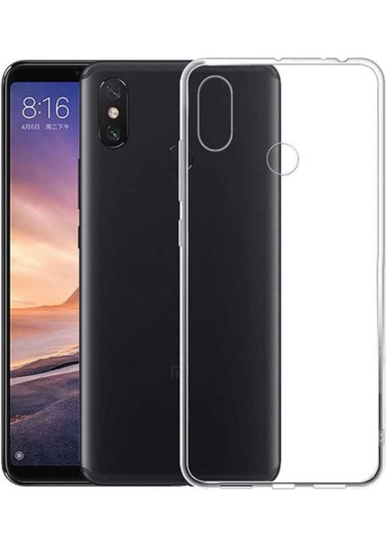 Xiaomi Mi 6x ile Uyumlu Kapak 1mm Süper Silikon Şeffaf Kılıf