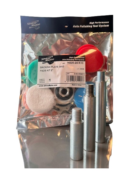 16 Parça Shinemate 50 mm Keçe Sünger Seti