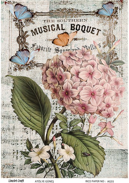 Pirinç Dekopaj Kağıdı LA-AG55