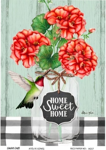 Pirinç Dekopaj Kağıdı LA-AG57