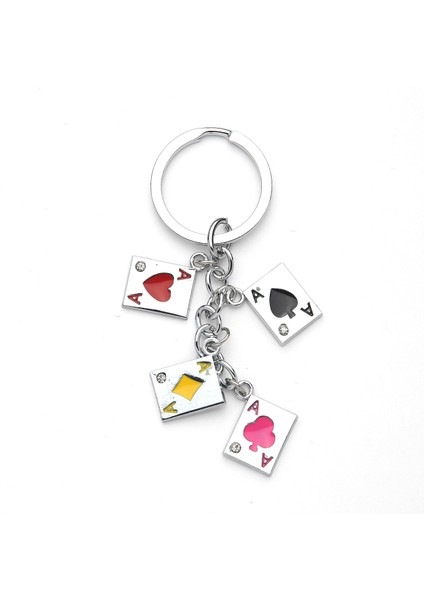 Iskambil Kartları Anahtarlık