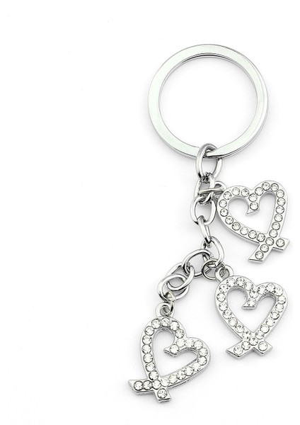 Taşlı Kalp Figürlü Anahtarlık fiyatları