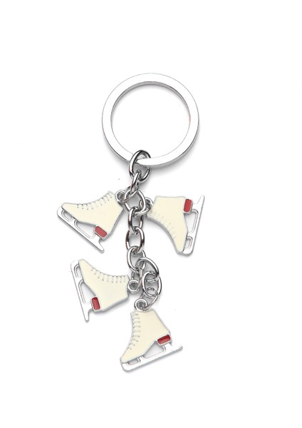 Paten Figürlü Anahtarlık