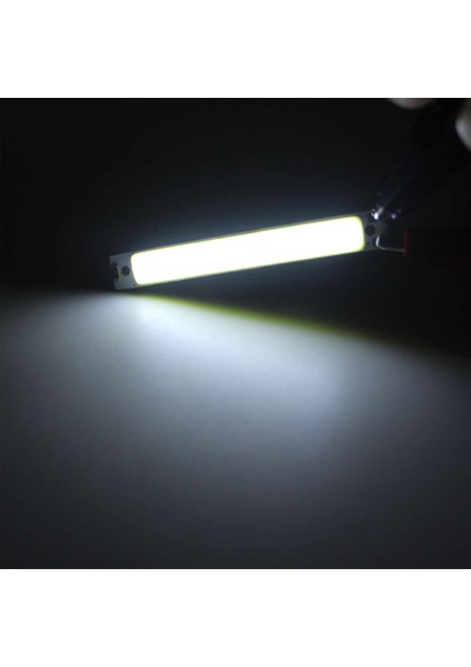 3W 60X8MM Soğuk Beyaz Şerit LED Modül Aluminyum Pcb Cob Şerit LED Floresan Lamba Aydınlatma Işık fırsatları