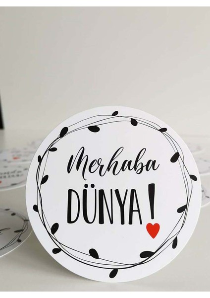 Anı Kartı, Ay Kartı Merhaba Dünya Bebek Ay Kartı, Bebek Anı Kartı Seti
