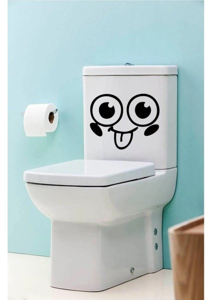 Eğlenceli Klozet Kapağı ve Banyo Sticker