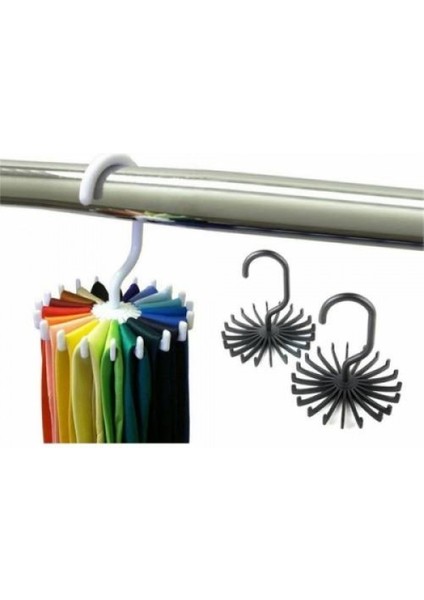 Kravat Askısı 20 Kancalı 2 Adet