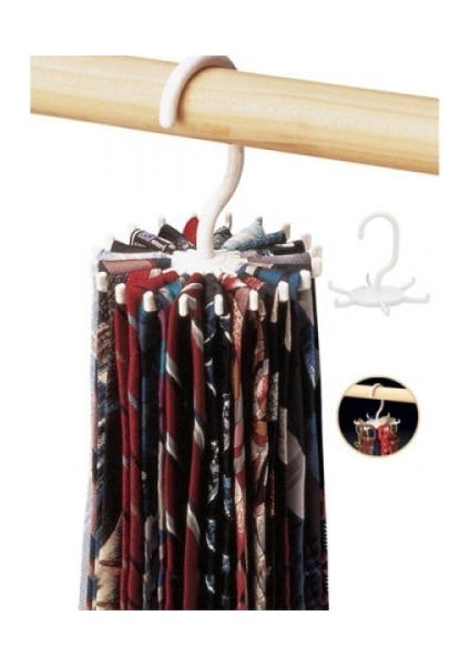 Kravat Askısı 20 Kancalı 2 Adet fırsatları