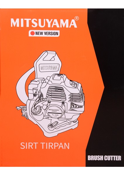 Japon Sırt Tırpan + Zeytin Hasat + Paletli Çapa Makinesi 4.2kw