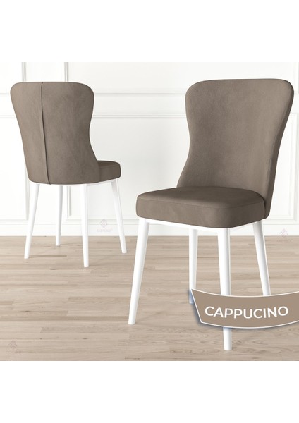 Concept Tita Serisi 6 Adet Mutfak Sandalyesi Metal Beyaz Ayaklı 1. Sınıf Babyface Kumaş fiyatları