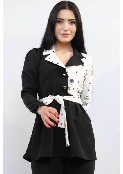 Ceket Model Bluz Siyah modelleri