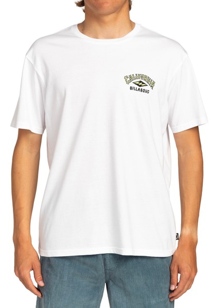 Arch Dreamy Place Ss Erkek Beyaz T-Shirt EBYZT00107-WHT