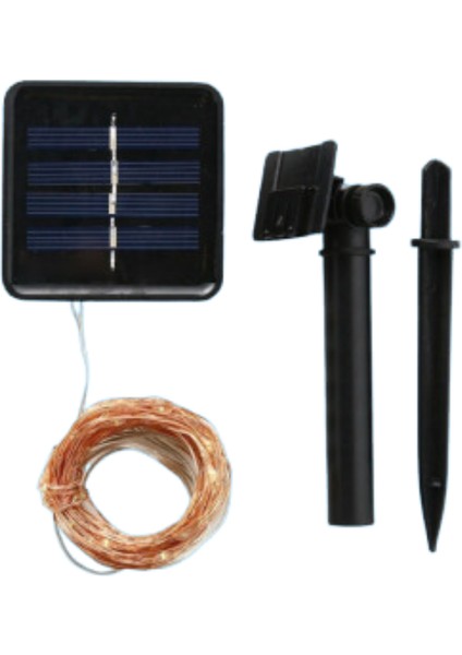 Noel Yılbaşı Ağacı Işığı Solar 100 LED Güneş Enerjili IP65 Bahçe Ev Parti Süsü Aksesuarı fırsatları