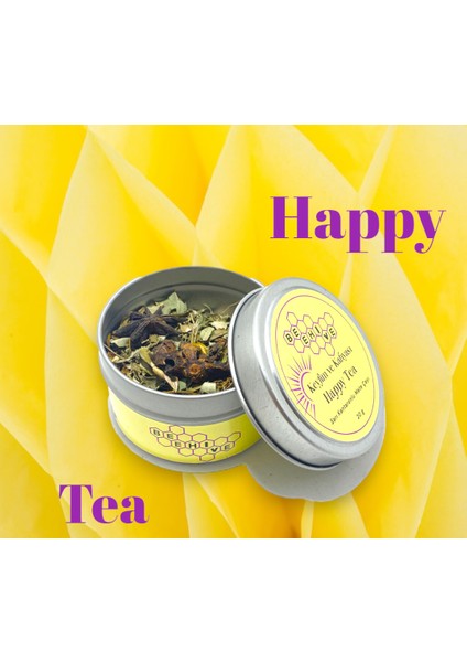 Bitki Çayı 25 gr Happy Tea Keyfim ve Kahyası Soğuk Sıcak Gurme Bitki Çayı