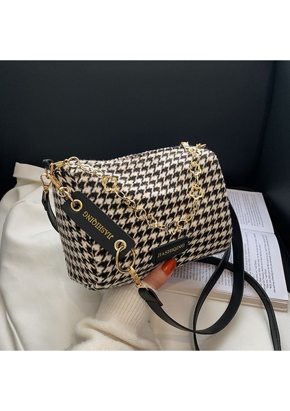 Basit Omuz Küçük Kare Çanta (Yurt Dışından)