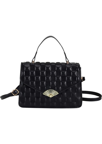 Damalı Kabartmalı Moda Düz Renk Minimalist Çanta (Yurt Dışından) fiyatları