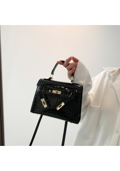 Trendy Moda Basit Doku El Çantası (Yurt Dışından)