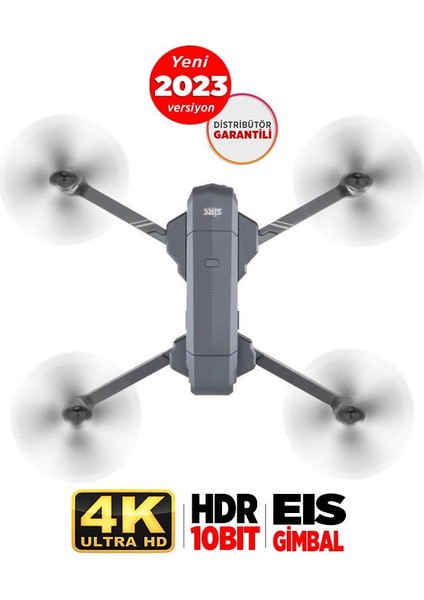 F11 Pro 4K Kameralı Drone Seti - 1.5 Km Menzil - 26 Dakika Uçuş Süresi + Çanta + Eıs Stabilizasyon